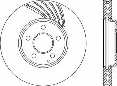 OPEN PARTS bdr226720 -  Тормозной диск